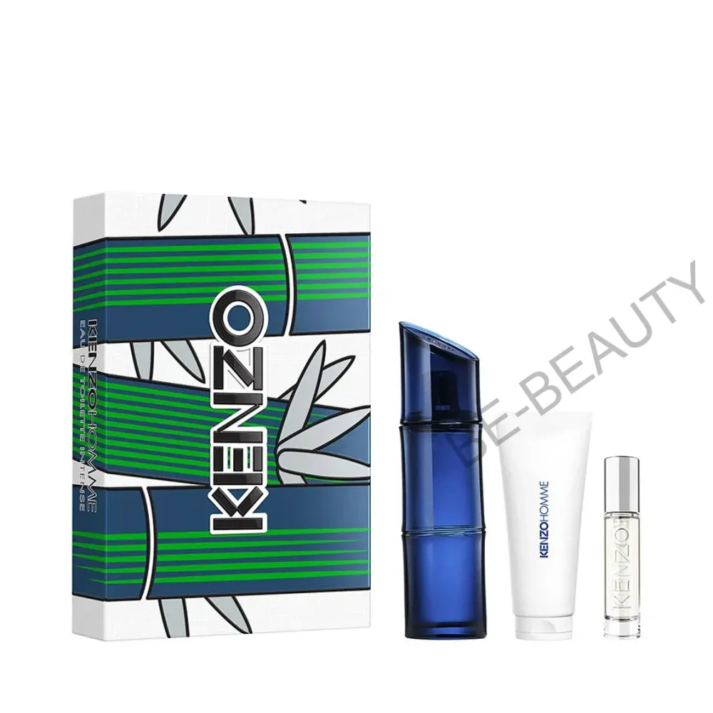 Kenzo Homme Intense - EDT 110 ml + sprchový gel 75 ml + EDT 10 ml