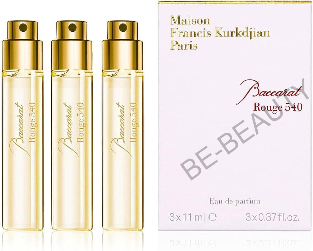 Maison Francis Kurkdjian Baccarat Rouge 540 parfumovaná voda unisex 3 x 11 ml náplň