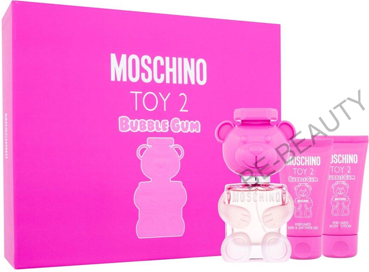 Moschino Toy 2 Bubble Gum – EDT 50 ml + telové mlieko 50 ml + sprchový gél 50 ml