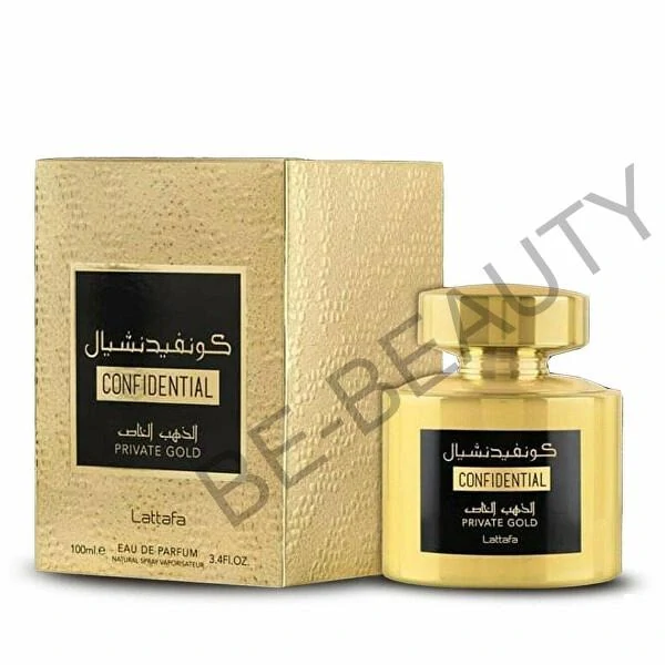 Lattafa Confidential Private Gold parfumovaná voda unisex 100 ml