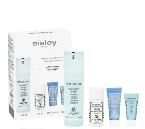 Sisley Hydra-Global Discovery Program darčekový set pleťový krém Hydra-Global Intense Anti-Aging Hydration 40 ml + odličovač tváre Eau Efficácia Gentle Make-Up Remover 30 ml + pleťová maska Express Flower Gel 10 ml + pleťové sérum Hydra-Global Serum Anti-