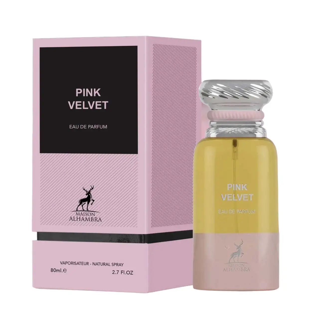 Maison Alhambra Pink Velvet (Rose Petals) (W) 80ml, Parfumovaná voda