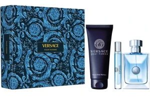 Versace Pour Homme EDT 100 ml + EDT 10 ml + sprchový gél 150 ml darčeková sada