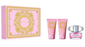 Versace Bright Crystal darčekový set toaletná voda 50ml + telové mlieko 50 ml + sprchovací gél 50 ml