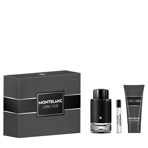 Montblanc Explorer EDP 100 ml + sprchový gél 100 ml + EDP 7,5 ml darčeková sada