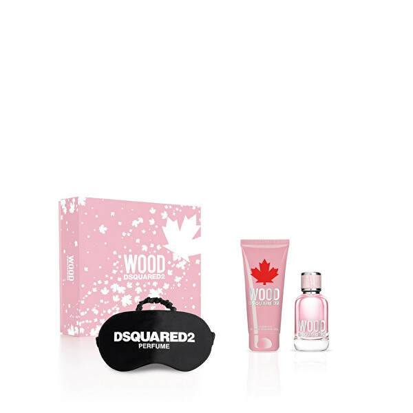 Dsquared2 Wood EDT 100 ml + sprchový gél 100 ml + kľúčenka darčeková sada
