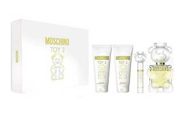 Moschino Toy 2 EDP 100 ml + EDP 10 ml + sprchový gél 100 ml + telové mlieko 100 ml darčeková sada
