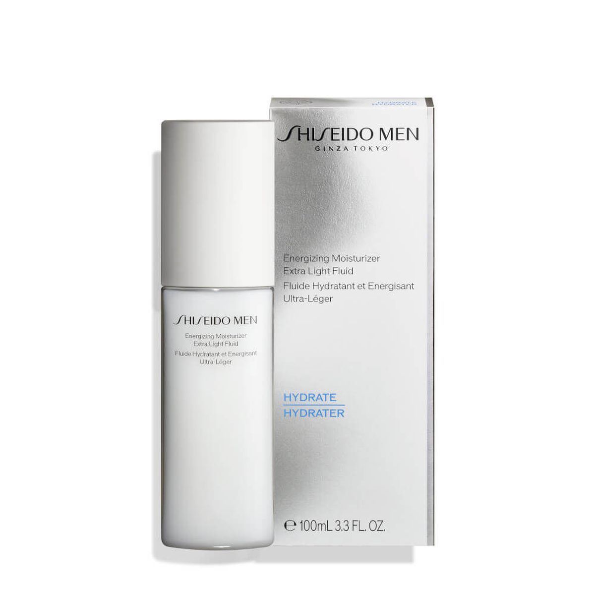 Shiseido Men Energizing Moisturizing Extra Light Fluid 100 ml