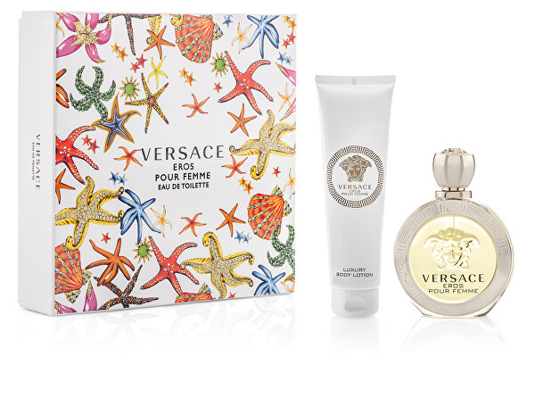 Versace Eros Pour Femme EDT 100 ml + telové mlieko 150 ml