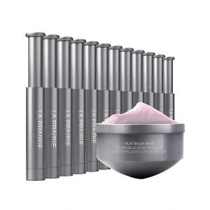 La Prairie Náhradná náplň pre nočnú dvojfázovú starostlivosť pre obnovu pleťových buniek Platinum Rare (Haute-Rejuvenation Mask Refill) 20 ml + 12 x 0,7 ml