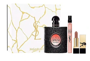 Yves Saint Laurent Black Opium EDP 50 ml + rúž Rouge Pur Couture 1 1,3 g darčeková sada