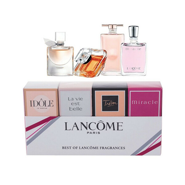 Lancôme Best Of Lancome EDP Trésor 7,5 ml + EDP Idole 5 ml + EDP La Vie Est Belle 4 ml + EDP Miracle 5 ml darčeková sada
