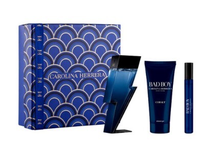 Carolina Herrera Bad Boy Cobalt Électrique EDP 100 ml + sprchový gél 100 ml + EDP 10 ml
