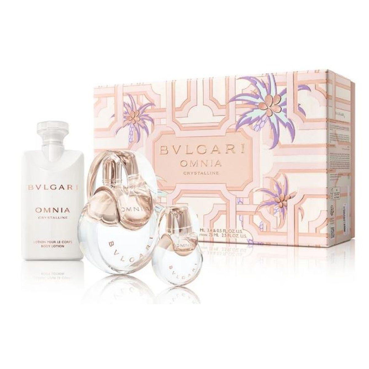 Bvlgari Omnia Crystalline Spring Edition - EDT 100 ml + telové mlieko 75 ml + EDT 15 ml