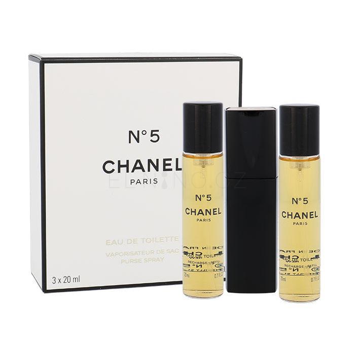 Chanel No. 5 toaletná voda dámska 3x20 ml
