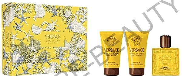 Versace Eros Energy parfumovaná voda pre mužov 50 ml + sprchový gel 50 ml + balzám po holení 50 ml darčeková sada