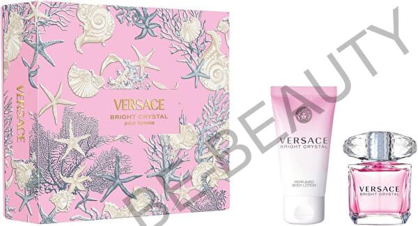 Versace Bright Crystal EDT 30 ml + telové mlieko 50 ml darčeková sada