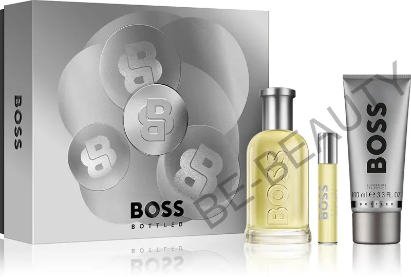 Hugo Boss Boss Bottled EDT 100 ml + sprchový gél 100 ml + EDT 10 ml darčeková sada