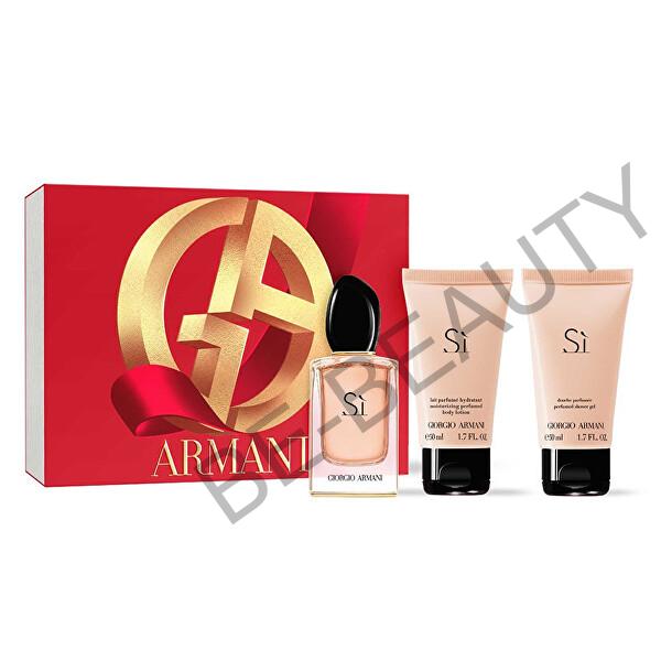 Armani My Way EDP 50 ml + My Way parfumovaný sprchovací gél 50 ml + My Way parfumované telové mlieko 50 ml