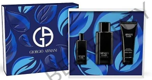 Giorgio Armani Code For Men (2023) - EDT (plnitelná) 125 ml + sprchový gél 75 ml + EDT 15 ml