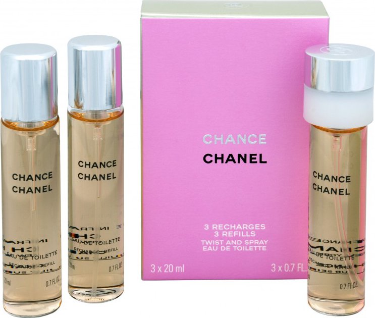 Chanel Chance toaletná voda dámska 3x20 ml