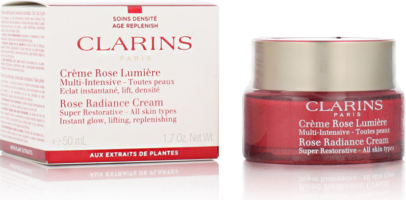 Clarins Super Restorative Rose Radiance Cream Denný krém 50 ml