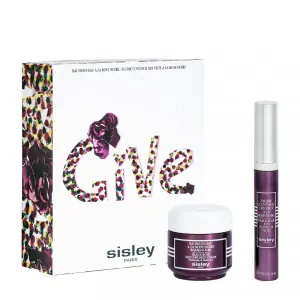Sisley Black Rose Give : denní pleťový krém Black Rose Skin Infusion Cream 50 ml + oční sérum Black Rose Eye Contour Fluid 14 ml