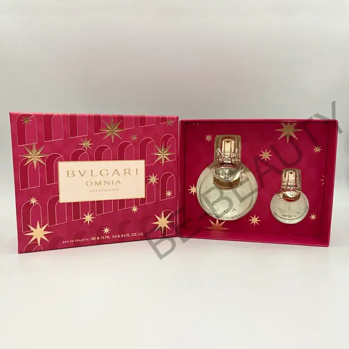 Bvlgari Omnia Crystalline toaletná voda 100 ml + toaletná voda 15 ml, darč. kazeta