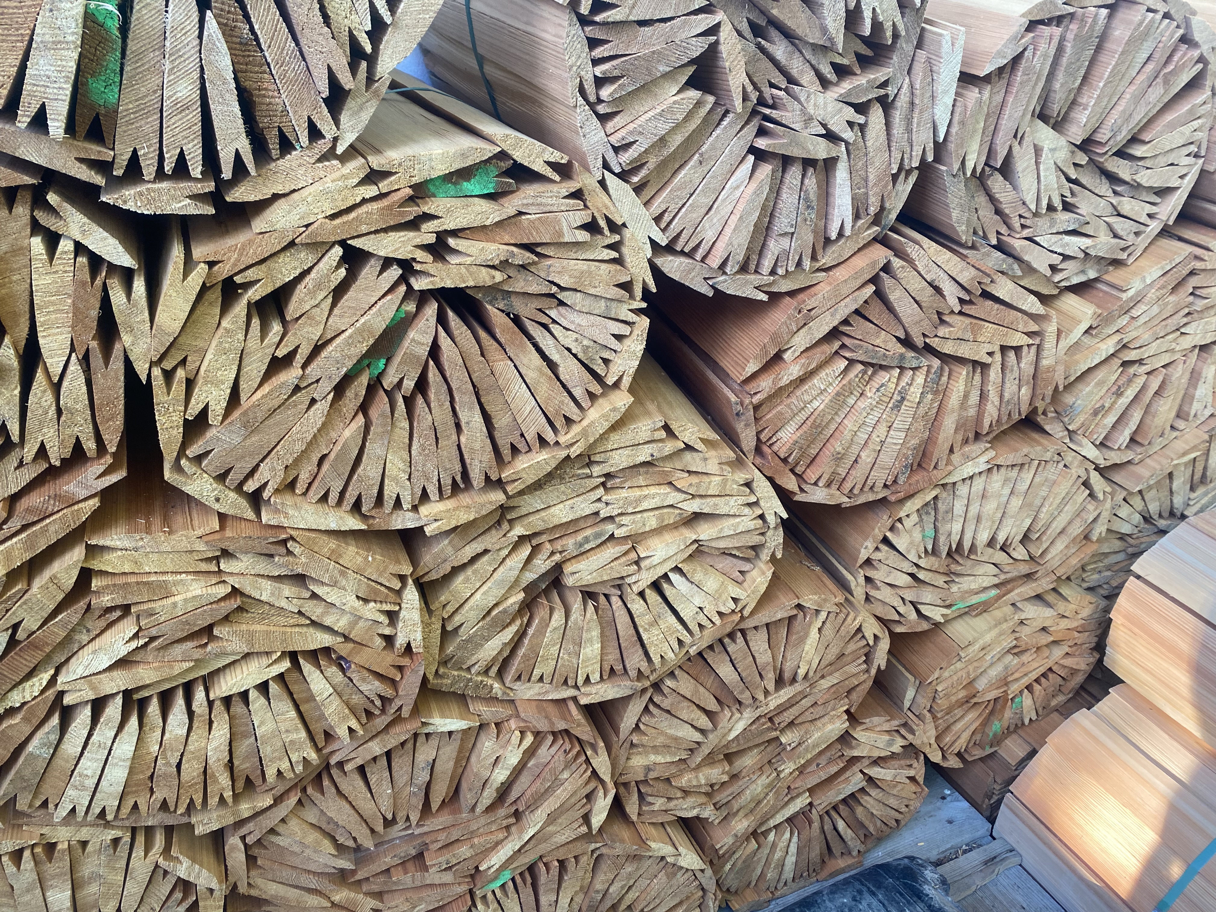 Valašský český smrekovcový šindeľ rovný 40 cm